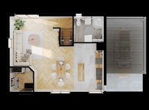 dom wolnostojący, 4 pokoje Pielgrzymowice Baniówka, ul. Błoniówka. Zdjęcie 1