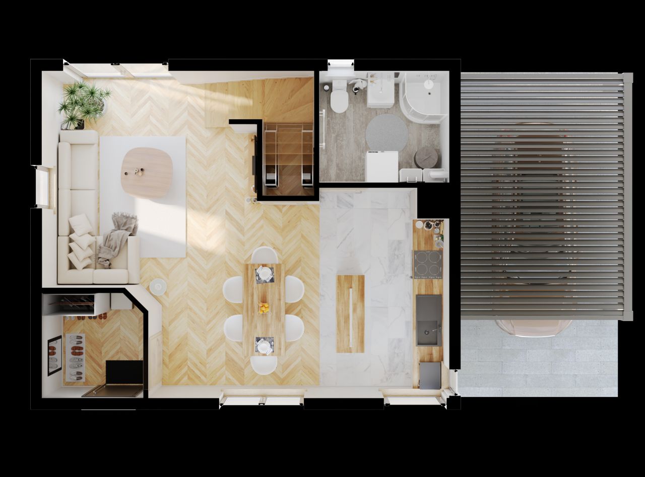 dom wolnostojący, 4 pokoje Pielgrzymowice Baniówka, ul. Błoniówka. Zdjęcie 2