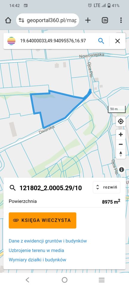 Działka rolno-budowlana Kopytówka