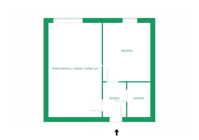 Mieszkanie 2-pokojowe Gdańsk Siedlce, ul. Kartuska. Zdjęcie 11