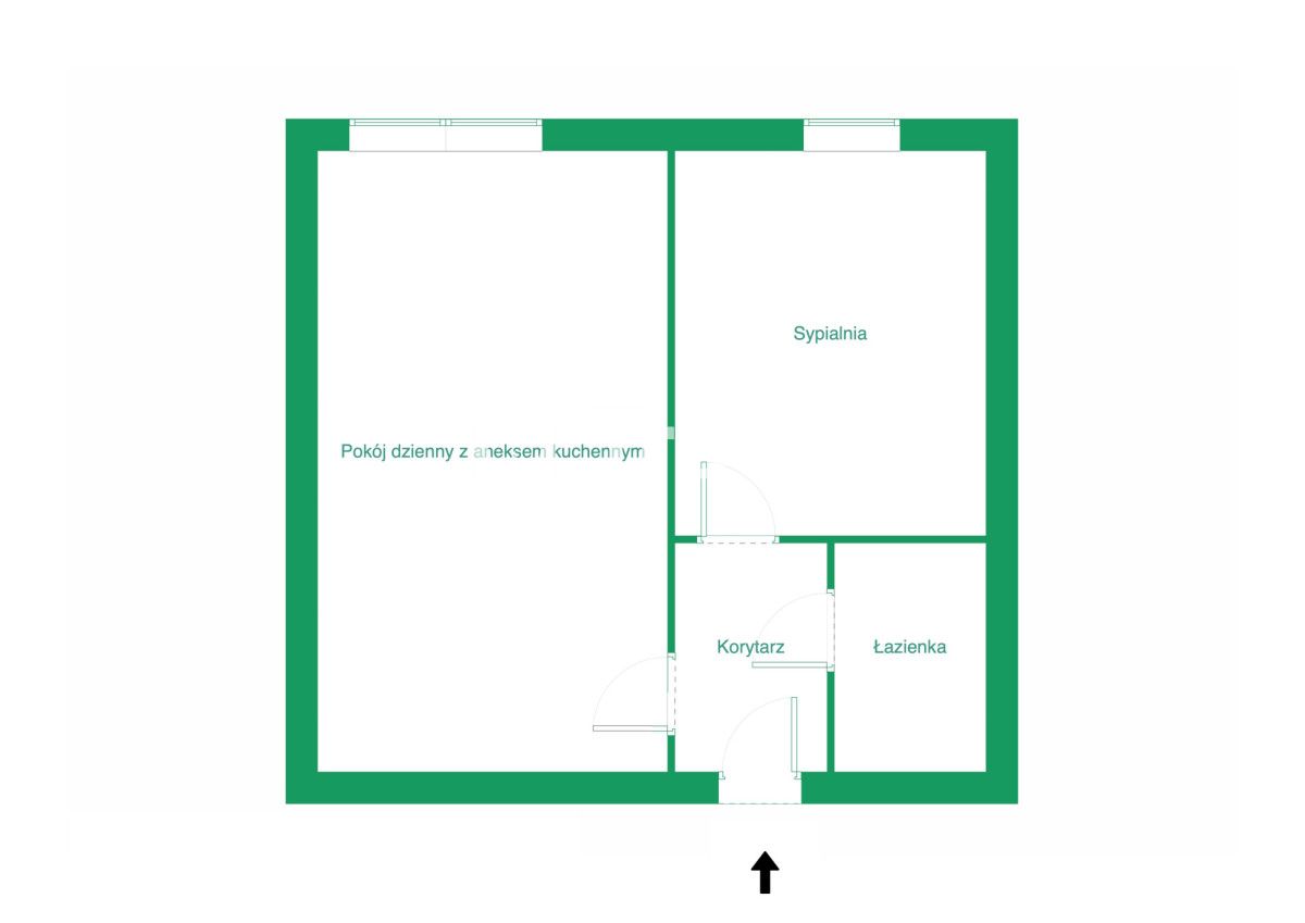 Mieszkanie 2-pokojowe Gdańsk Siedlce, ul. Kartuska. Zdjęcie 11