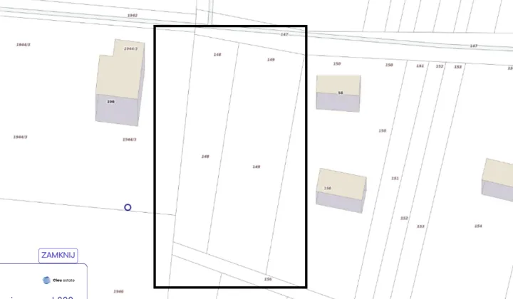 Działka rolno-budowlana Koczwara, ul. Platynowa