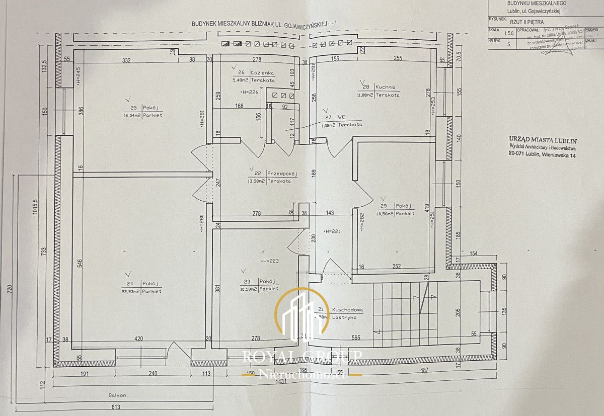 Mieszkanie 4-pokojowe Lublin Sławin, ul. Poli Gojawiczyńskiej. Zdjęcie 13