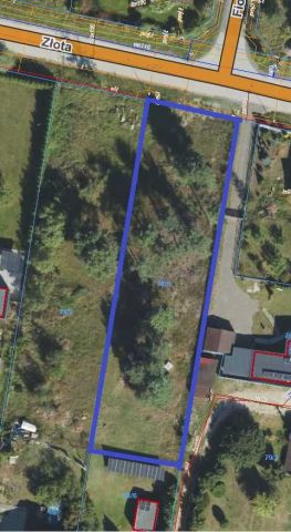 Działka budowlana Zielona Góra, ul. Złota. Zdjęcie 1