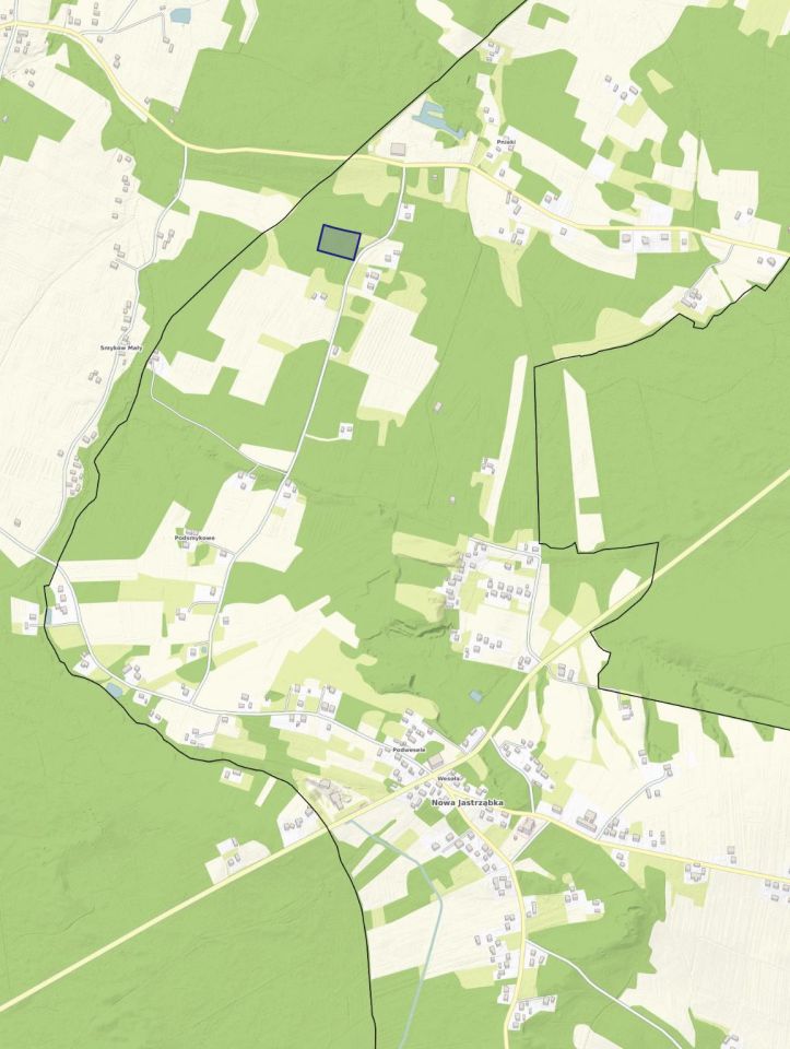 Działka leśna Nowa Jastrząbka Pniaki. Zdjęcie 3