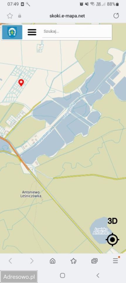 Działka budowlana Skoki, ul. Leśna. Zdjęcie 3