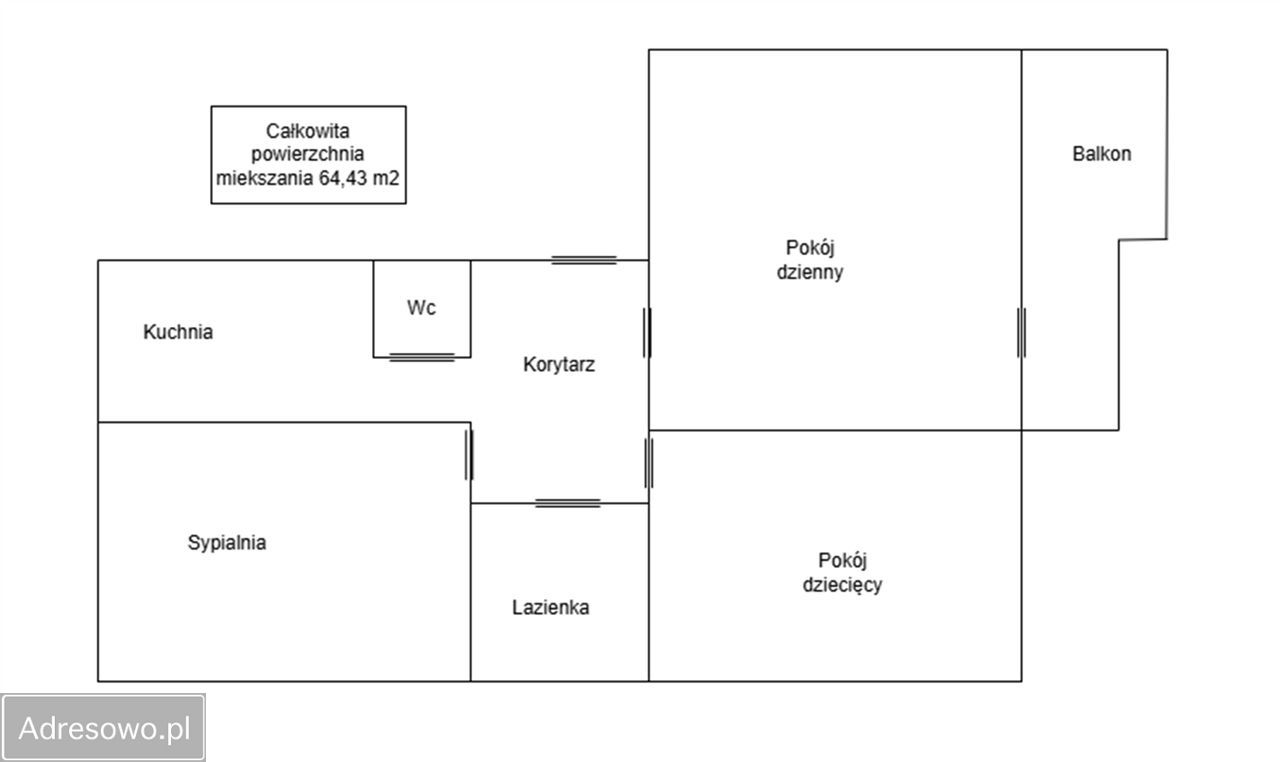 Mieszkanie 3-pokojowe Poznań Winiary, ul. Sokoła. Zdjęcie 6