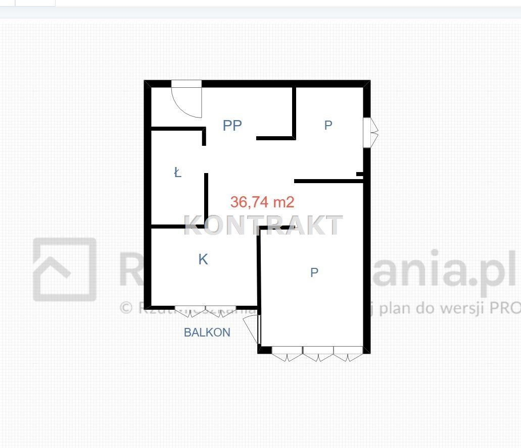 Mieszkanie 2-pokojowe Oświęcim Zasole, ul. Powstańców Warszawy. Zdjęcie 10