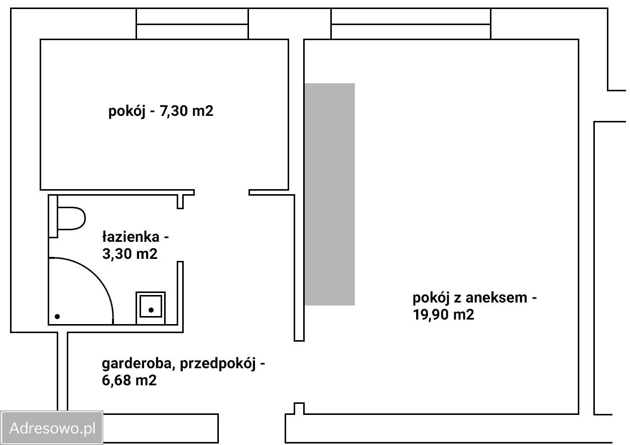Mieszkanie 2-pokojowe Warszawa Mokotów, ul. Gotarda. Zdjęcie 13