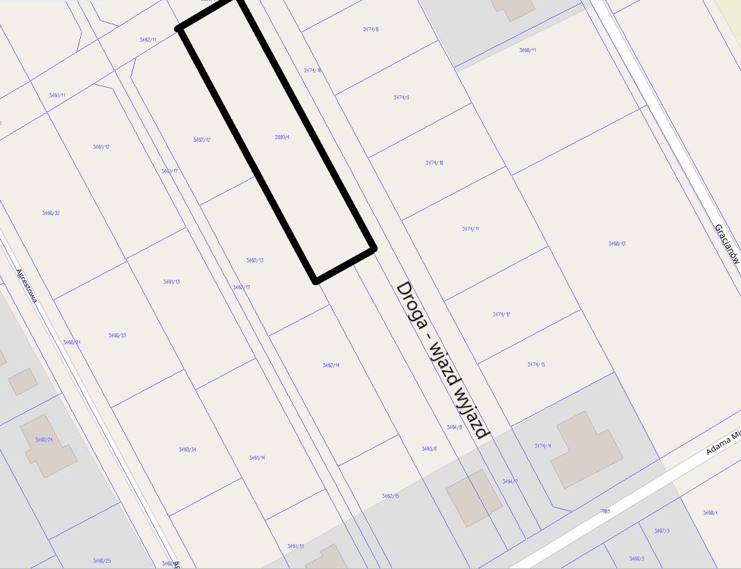 Działka budowlana Garwolin, ul. Adama Mickiewicza. Zdjęcie 2