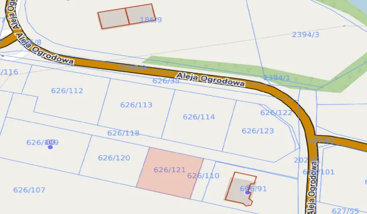 Działka budowlana Grojec, al. Ogrodowa