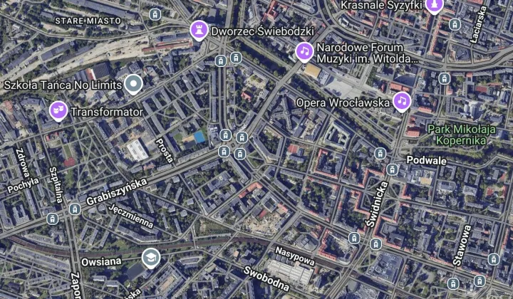 Mieszkanie 1-pokojowe Wrocław Stare Miasto, pl. Legionów