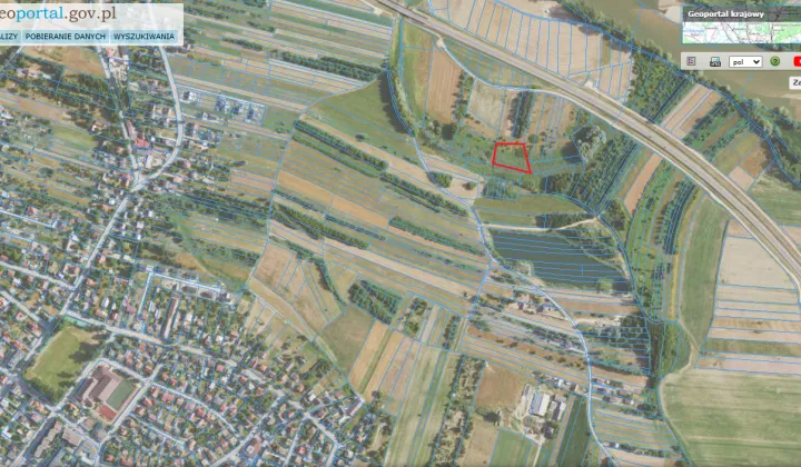 Działka rolna Nisko Podsanie, ul. Gruntowa