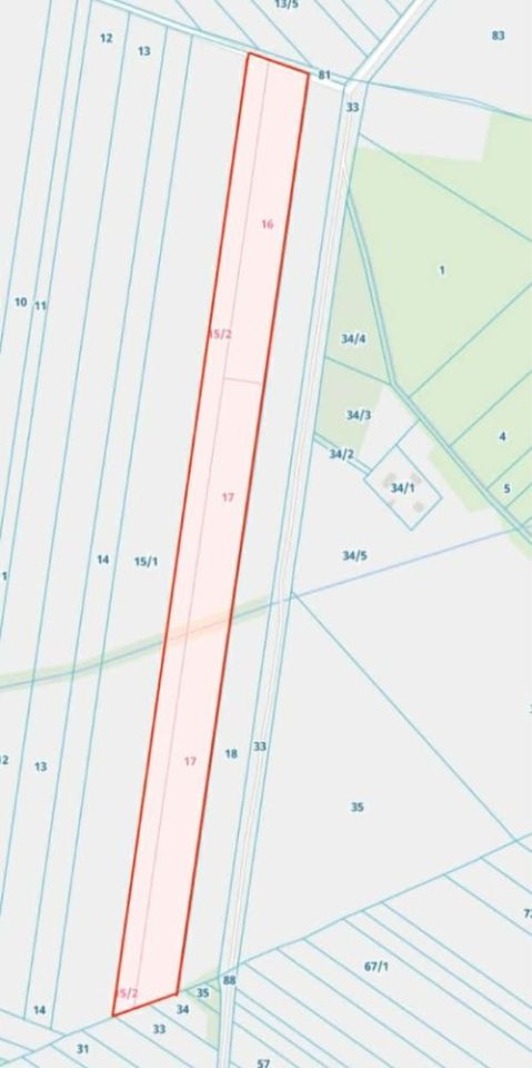 Działka rolno-budowlana Garbatka Nowa