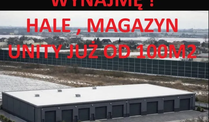 Hala/magazyn Pruszków Bąki, ul. Tęczowa