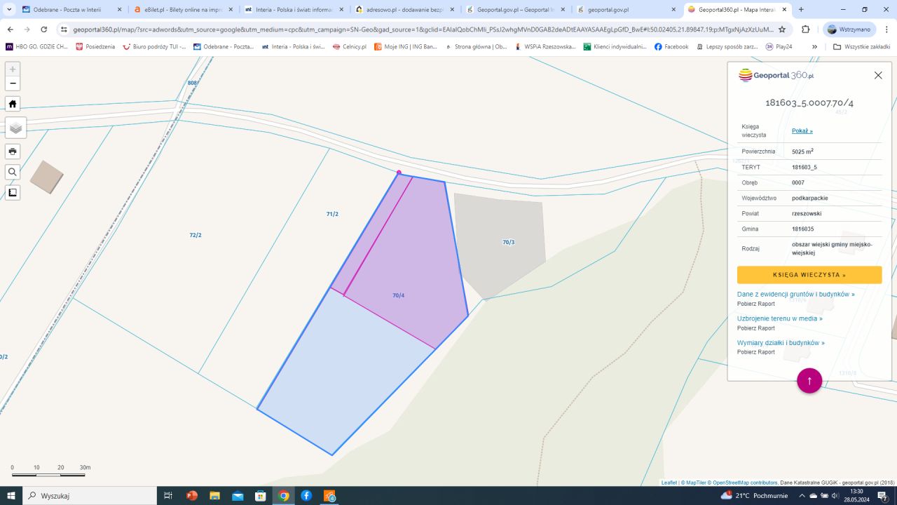 Działka budowlana Racławówka. Zdjęcie 2