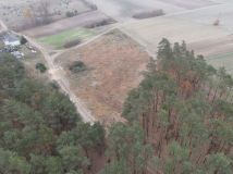 Działka budowlana Grzybów. Zdjęcie 1