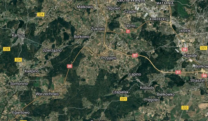 Działka budowlana Przyjaźń, ul. Spacerowa