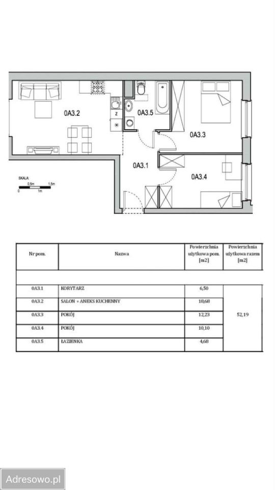 Mieszkanie 3-pokojowe Środa Śląska. Zdjęcie 5