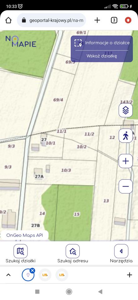 Działka budowlana Genowefa. Zdjęcie 2