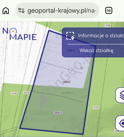 Działka budowlana Fidest. Zdjęcie 1