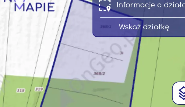 Działka budowlana Fidest