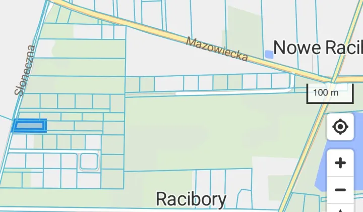 Działka budowlana Racibory, ul. Słoneczna