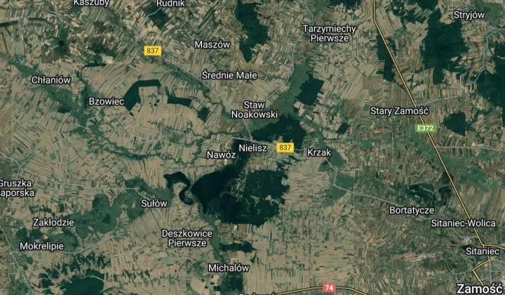 Działka inwestycyjna Nielisz