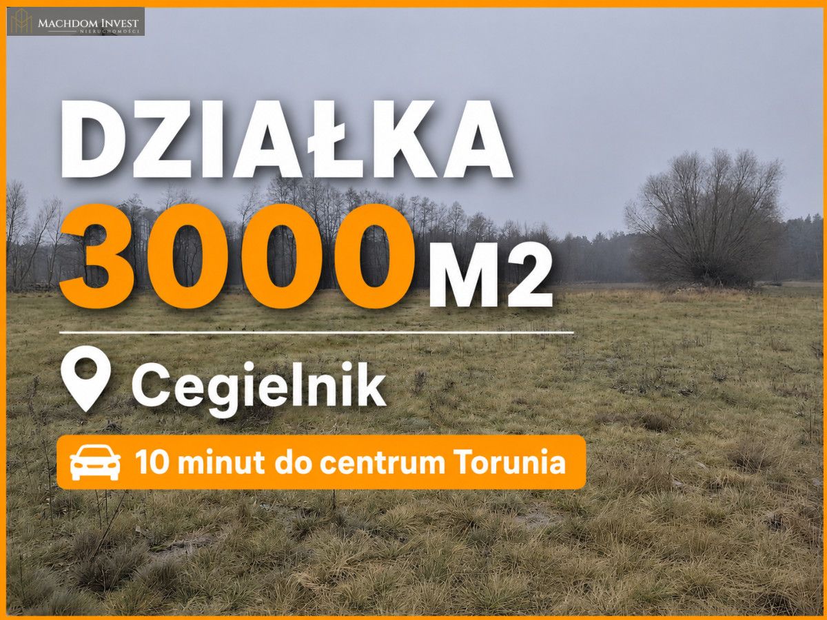 Działka budowlana Cegielnik. Zdjęcie 2