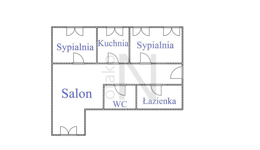 Mieszkanie 3-pokojowe Częstochowa Błeszno. Zdjęcie 8