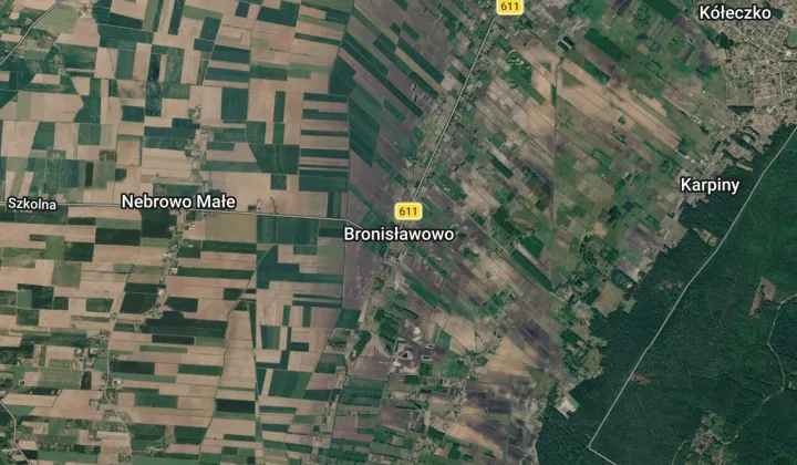 Działka rolna Bronisławowo