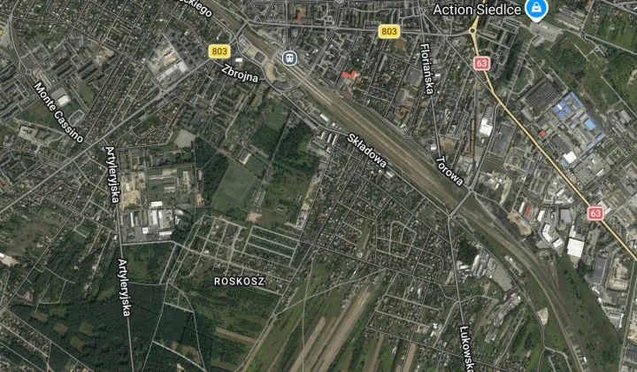 Działka rod Siedlce, ul. Rakowiecka