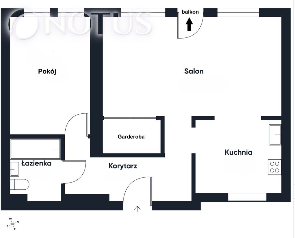 Mieszkanie 2-pokojowe Kołobrzeg, ul. ppor. Edmunda Łopuskiego. Zdjęcie 21