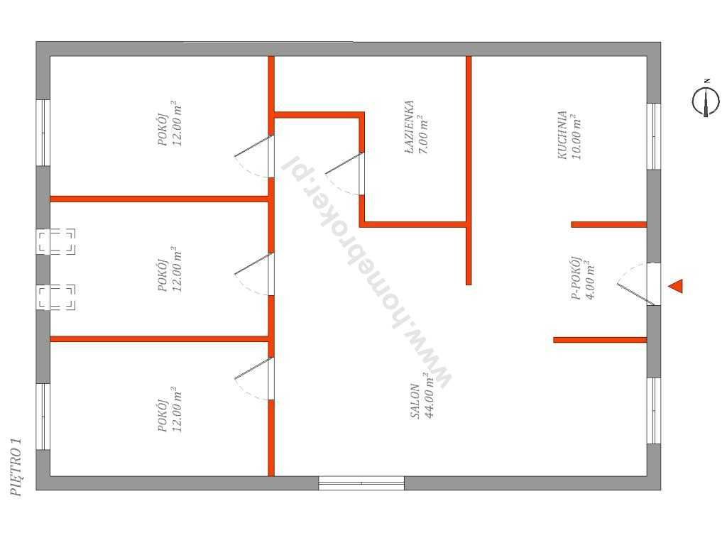 dom szeregowy, 6 pokoi Czempiń. Zdjęcie 7