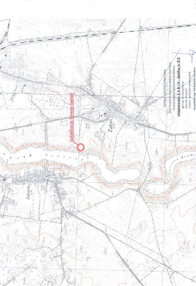 Działka budowlana Żabin. Zdjęcie 3