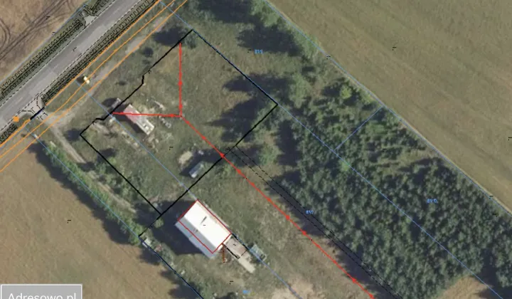 Działka inwestycyjna Popowo