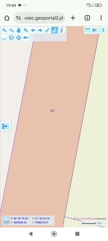 Działka rolno-budowlana Wycinka. Zdjęcie 2