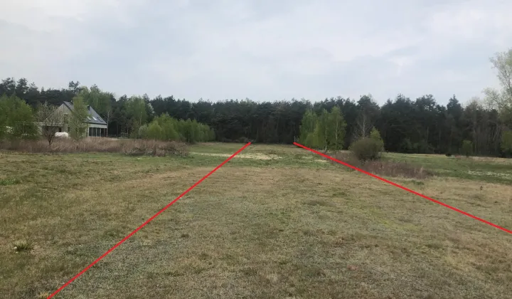 Działka budowlana Wólka Czosnowska, Zalesie