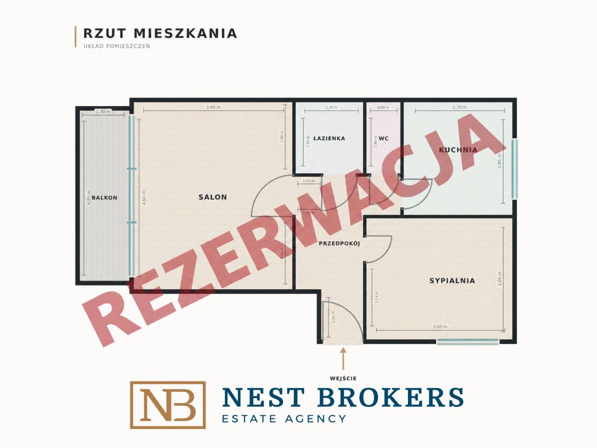 Mieszkanie 2-pokojowe Kraków Bieżanów, ul. Barbary. Zdjęcie 1