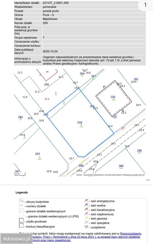 Działka budowlana Błądzikowo, ul. Aleja Jarzębinowa. Zdjęcie 6