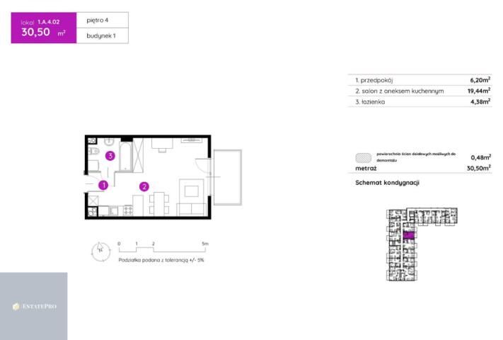 Mieszkanie 1-pokojowe Gliwice, ul. Szafirowa. Zdjęcie 11