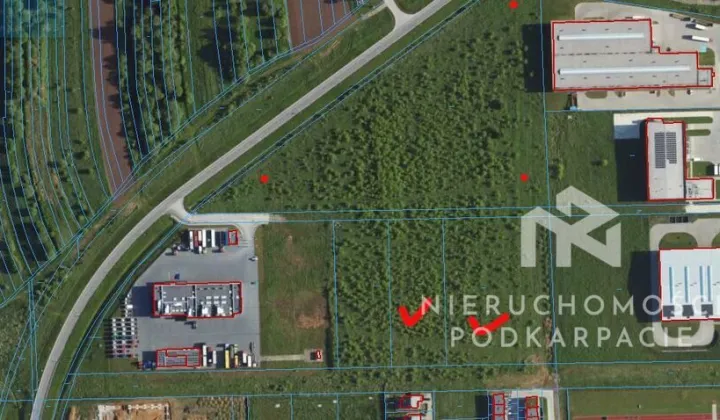 Działka inwestycyjna Rzeszów Dworzysko, ul. Ludwika Chmury