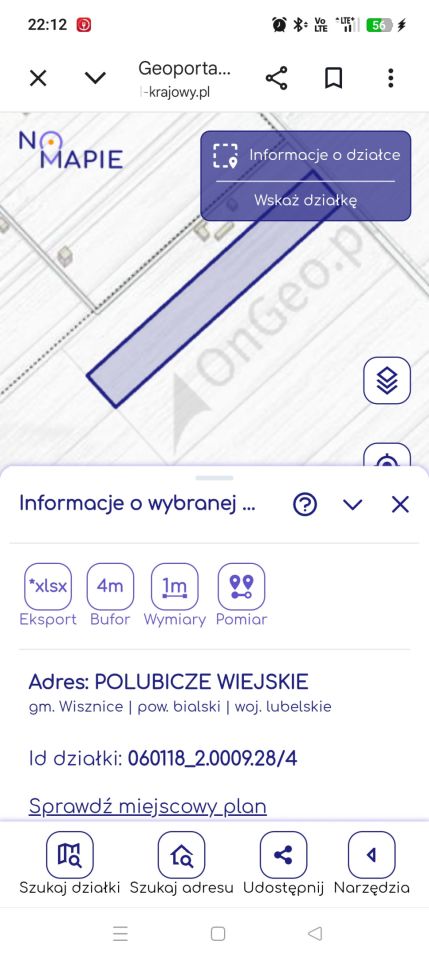 Działka rolna Polubicze Wiejskie Drugie. Zdjęcie 2