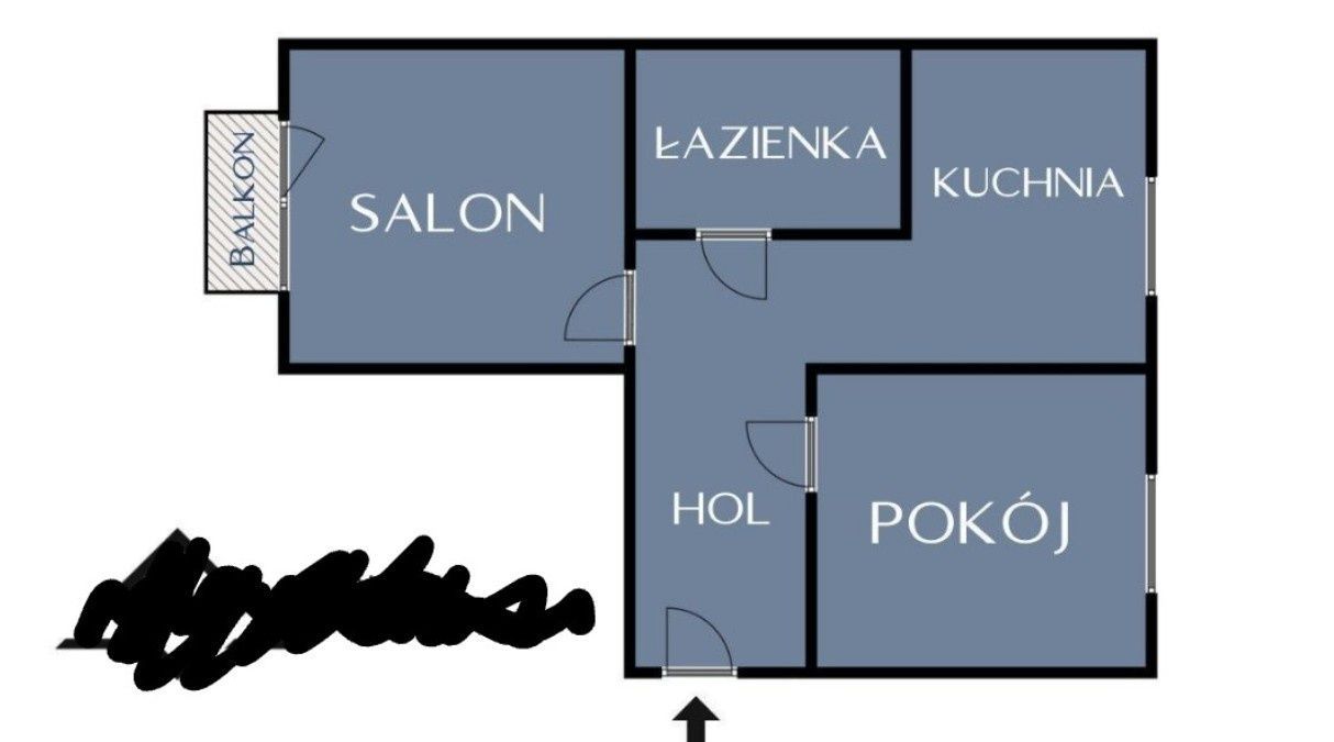 Mieszkanie 2-pokojowe Gdańsk Bysewo, ul. Budowlanych. Zdjęcie 8