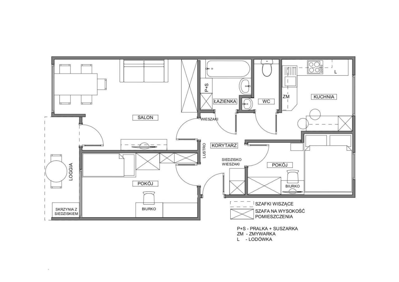 Mieszkanie 3-pokojowe Łódź Bałuty, ul. Fryderyka Chopina. Zdjęcie 8