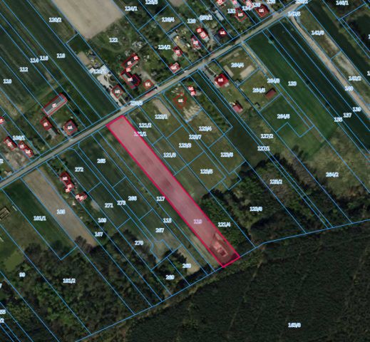 Działka rolno-budowlana Grzybów. Zdjęcie 1