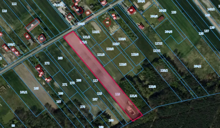 Działka rolno-budowlana Grzybów