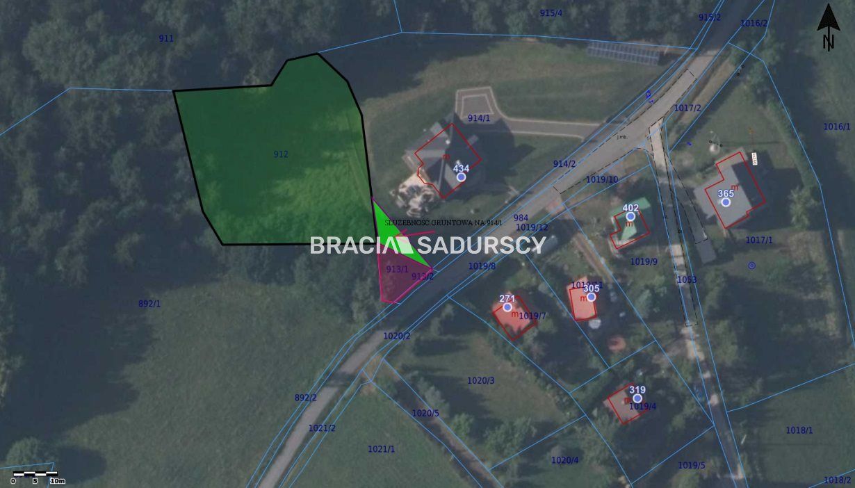 Działka budowlana Żegocina. Zdjęcie 5