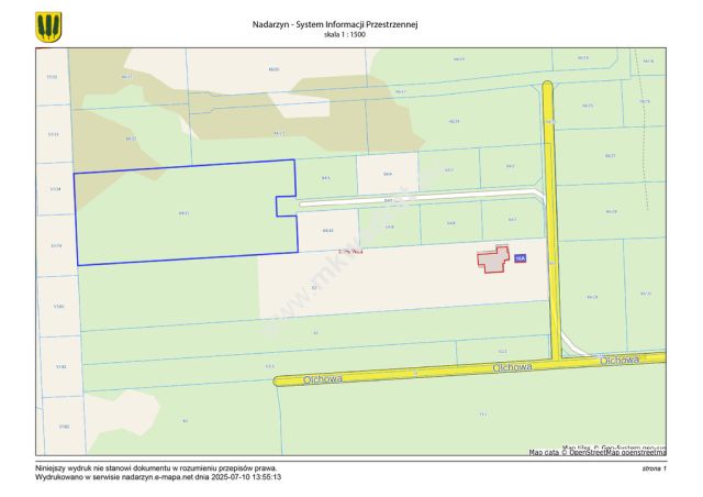 Działka budowlana Stara Wieś, ul. Olchowa. Zdjęcie 2