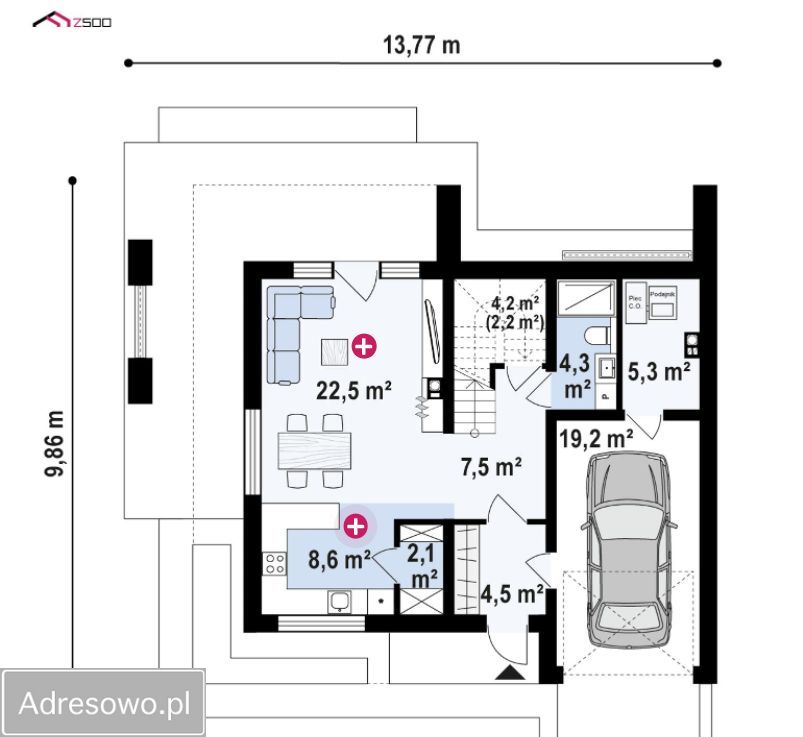 Działka budowlana Zelczyna. Zdjęcie 3